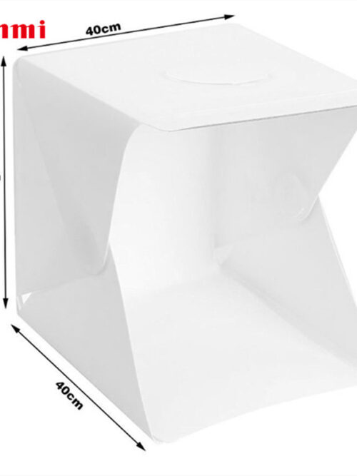 Caja De Luz Portátil Para Fotografía De Estudio Lightbox 30cm