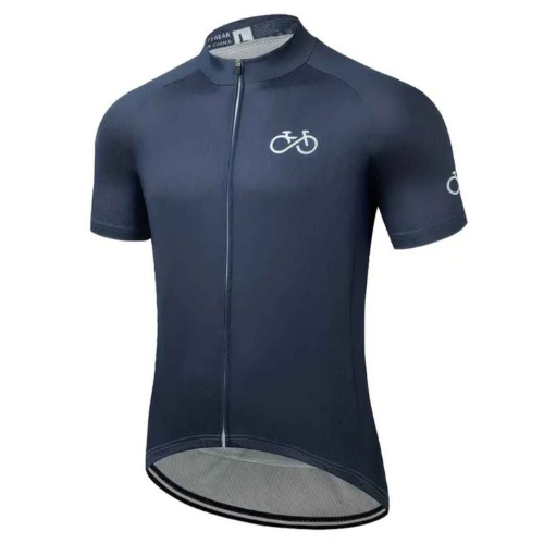 Jerseys ciclismo manga corta Azul