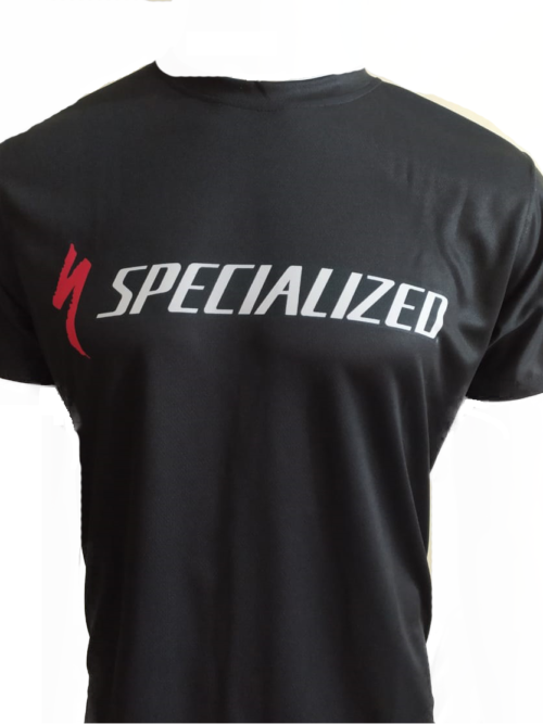 Camisa Ciclismo Negra