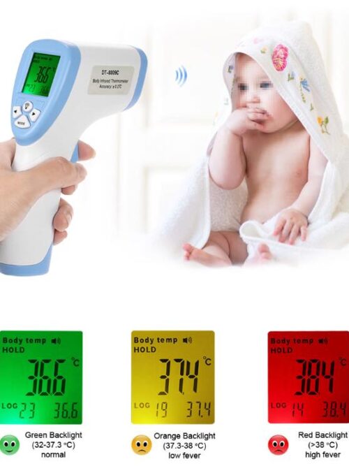 Termometro Digital Corporal Infrarojo Laser