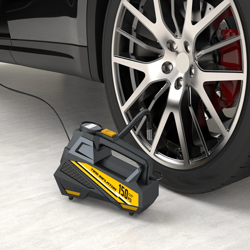 Bomba de aire portátil con cable para carro inflador de neumáticos eléctrico
