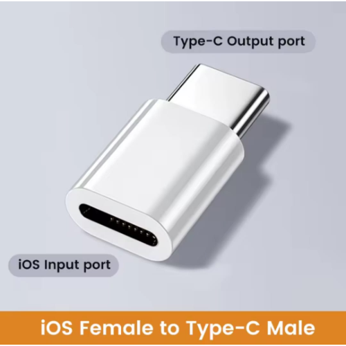 Adaptador Olaf Lightning aUSB C de alta velocidad