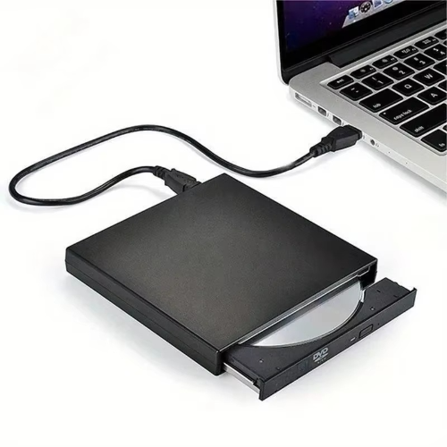 Unidad externa de CD DVD USB delgada reproductor grabadora de CD-RW externa
