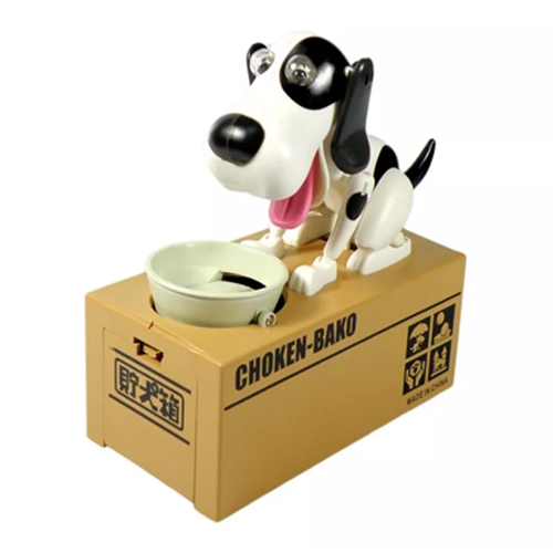 Alcancias electrónicas con forma de perro